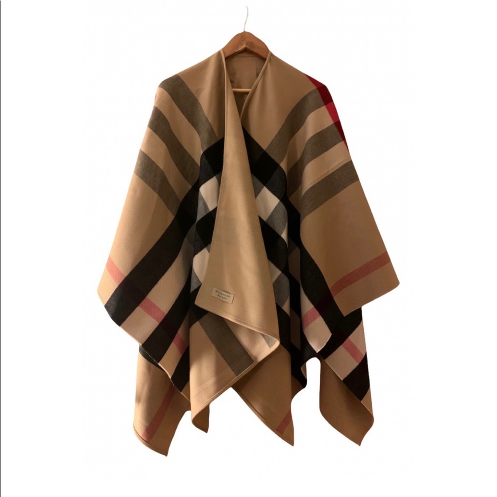 Sold!! Not Available!! Burberry Wool Cape Poncho